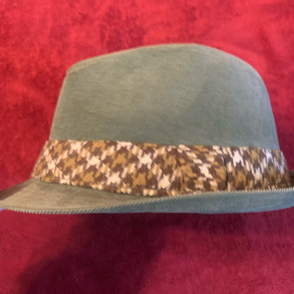 New Green Trevero corduroy fedora L/XL